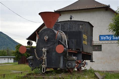 Historický parný rušeň Katka