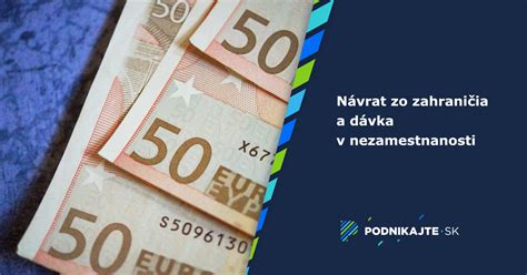 Zoznam povinností poberateľa dávok v nezamestnanosti