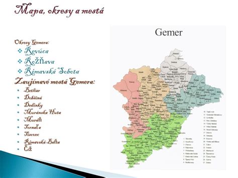 Stredoveká mapa Gemera