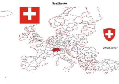 Mapa: Krajiny EÚ/EHP a Švajčiarsko pre zdravotné poistenie