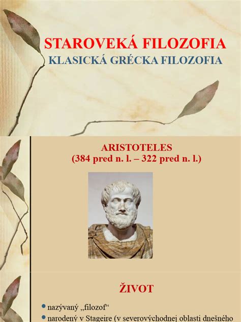 Staroveká grécka filozofia a starostlivosť o postihnutých