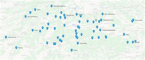 Mapa resocializačných stredísk ReSocia na Slovensku