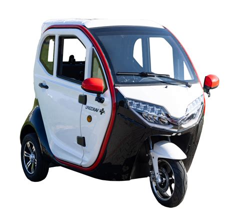 Elektrický trojkolesový skúter UNIZDRAV MiniCar s kabínou