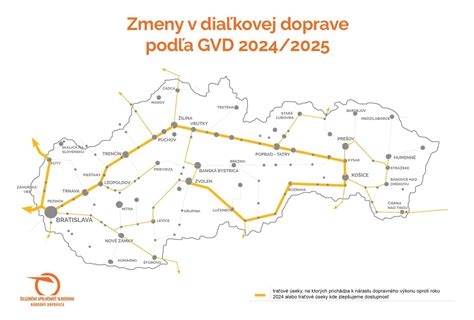 Mapa: Trasy, kde platí 100% zľava ZSSK