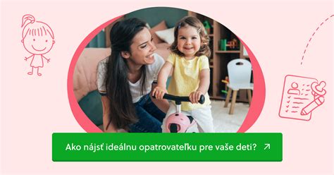 Opatrovateľka detí s deťmi v rôznych prostrediach