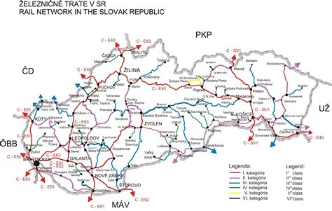 Moderné železničné trate na Slovensku