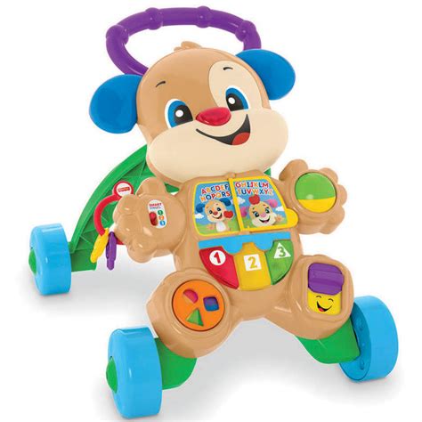 Detail interaktívneho panelu Fisher-Price Chodítka Psík