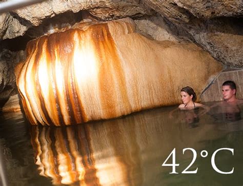 Fotografia parnej jaskyne Parenica v Sklených Tepliciach