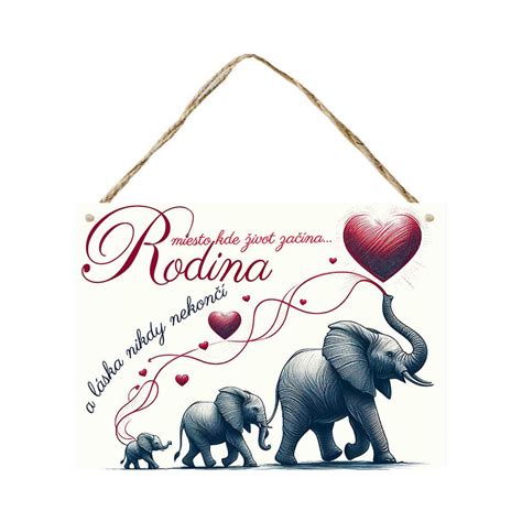Rodina v núdzi s nápisom 