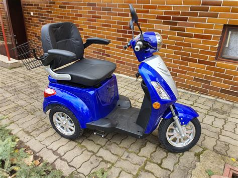 Elektrická trojkolka pre seniorov