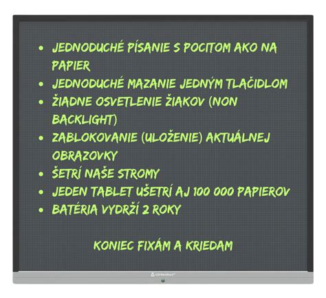 Príklady nástennych tabúľ na výučbu