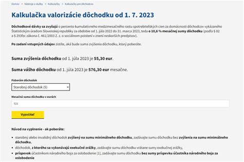 Kalkulačka valorizácie dôchodku: ako si spočítať zvýšenie?