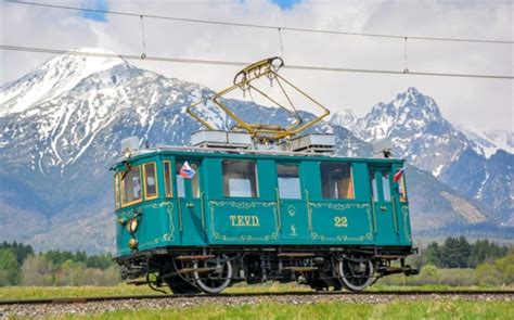 Historická električka Kométa na Tatranských elektrických železniciach