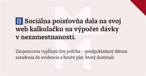 Infografika: Vzorec na výpočet dávky v nezamestnanosti
