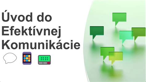 Diagram efektívnej komunikácie