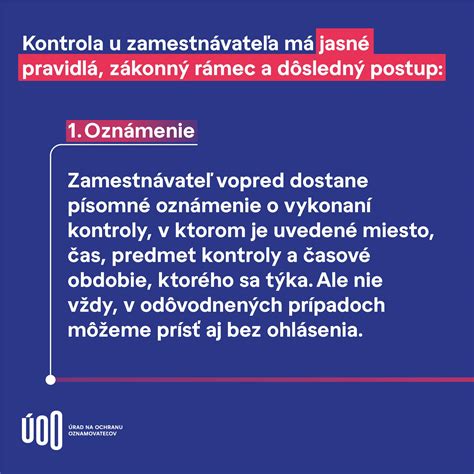 Oznámenie o vykonaní kontroly v poštovej schránke
