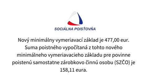 Minimálny a maximálny vymeriavací základ dobrovoľne poistenej osoby a sadzby poistného na účely dobrovoľného poistenia v nezamestnanosti