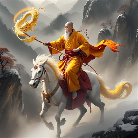 Kráľovná Ženskej ríše a Tang Sanzang