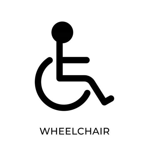 Ikona: Invalidný vozík a symbol práce