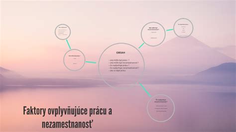 Faktory ovplyvňujúce nezamestnanosť