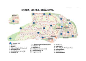 Mapa umiestnenia detských domovov s otvorenými pozíciami