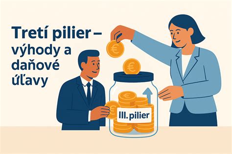 Infografika: Výhody tretieho piliera - príspevky zamestnávateľa a daňové úľavy