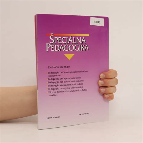 Špeciálna pedagogika a jej rozdelenie