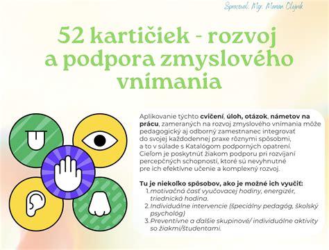 Význam motoriky a zmyslového vnímania pre reč