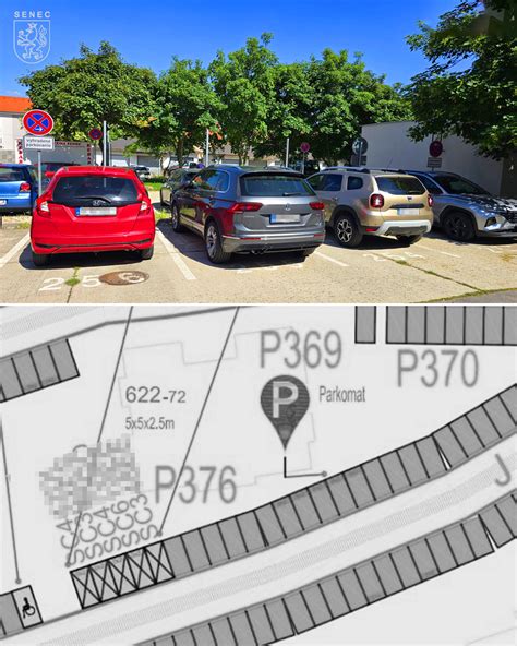 Schéma bezbariérového prístupu k parkovacím miestam
