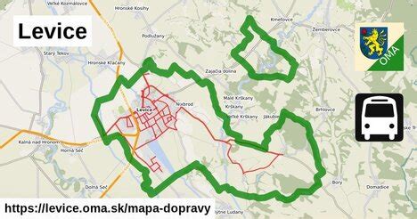 Mapa okresu Levice s vyznačenými Želiezovcami