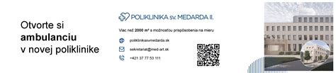 Mapa okolia Polikliniky sv. Medarda v Nitre s vyznačenými zastávkami MHD