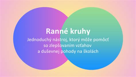 Dva kruhy, jeden v druhom, symbolizujúce integráciu a inklúziu s popisom rozdielov