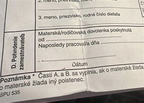Infografika: Kedy odovzdať žiadosť o materské