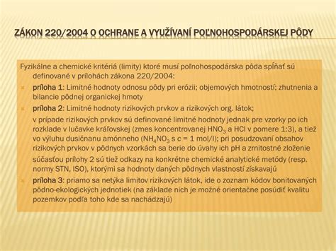 Zákon o ochrane a využívaní poľnohospodárskej pôdy