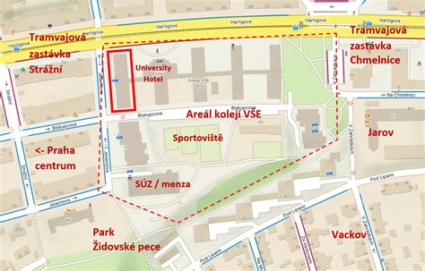 Mapa budovy ÚPSVR Levice s vyznačenými oddeleniami