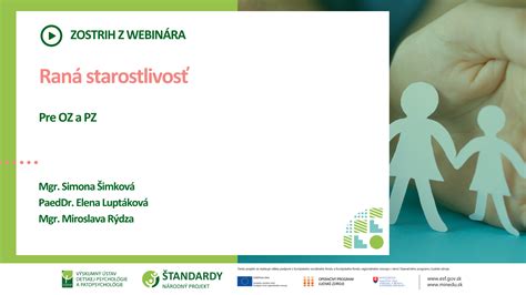 Dôležitosť včasnej intervencie a multidisciplinárnej starostlivosti