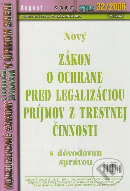 Zákon o ochrane pred legalizáciou príjmov z trestnej činnosti