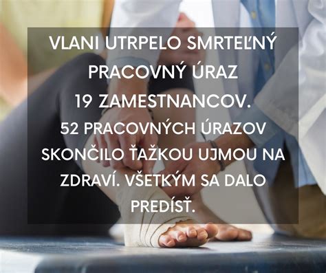Štatistiky pracovných úrazov