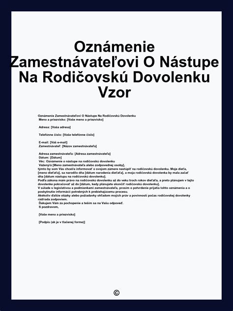 Dopady rodičovskej dovolenky na nárok na dovolenku
