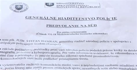 Zamestnanec dostáva predvolanie na súd