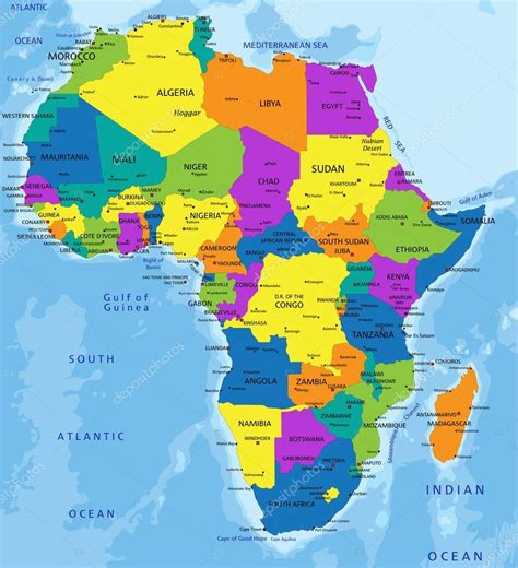 Mapa Afriky s vyznačenou Rwandou a mestom Kigali