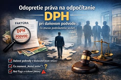 Tok: Proces vzniku práva na odpočítanie DPH