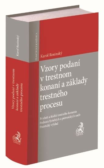 Schéma právneho procesu v trestnom konaní