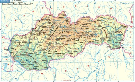 Mapa Slovenska s vyznačenými mestami s ponukami opatrovania