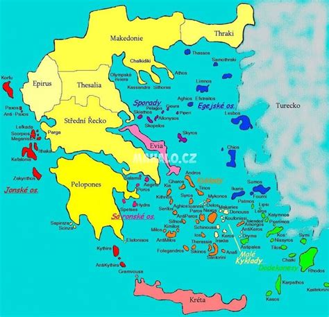 Mapa krajín, kde Atena pôsobí