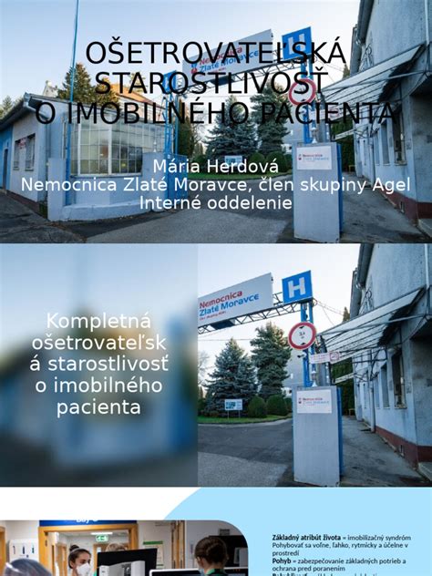 Opatrovateľka dokumentuje starostlivosť o pacienta