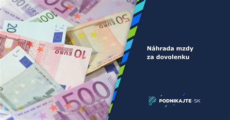 Náhrada mzdy za dovolenku