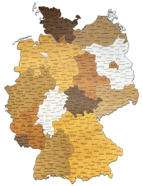 Mapa Nemecka s vyznačenými regiónmi s vysokým dopytom po opatrovateľkách