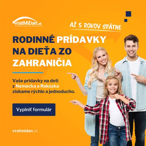 Rodinné prídavky v Rakúsku a na Slovensku