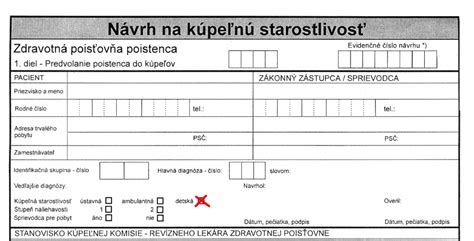 Schvaľovanie kúpeľnej liečby zdravotnou poisťovňou